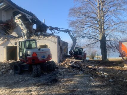 Chantier de démolition SOS JARDINS à Genève