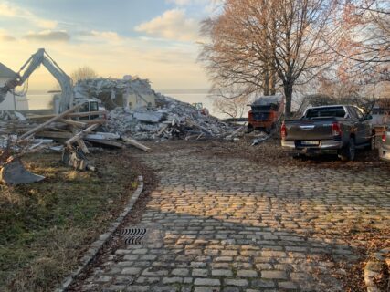 Chantier de démolition SOS JARDINS à Genève